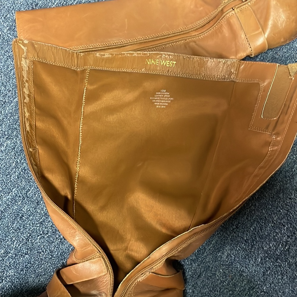 Leather tall boots - Picture 10 of 11